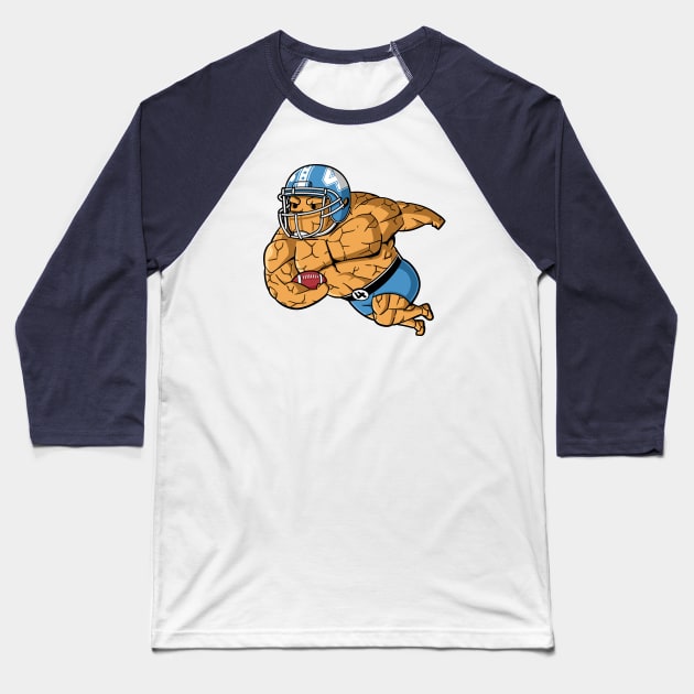 Sporty Buddy - Football Baseball T-Shirt by flyingmouse365